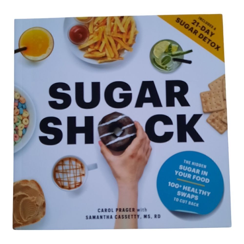 Sugar Shock Book by Carol Prager - White Cover